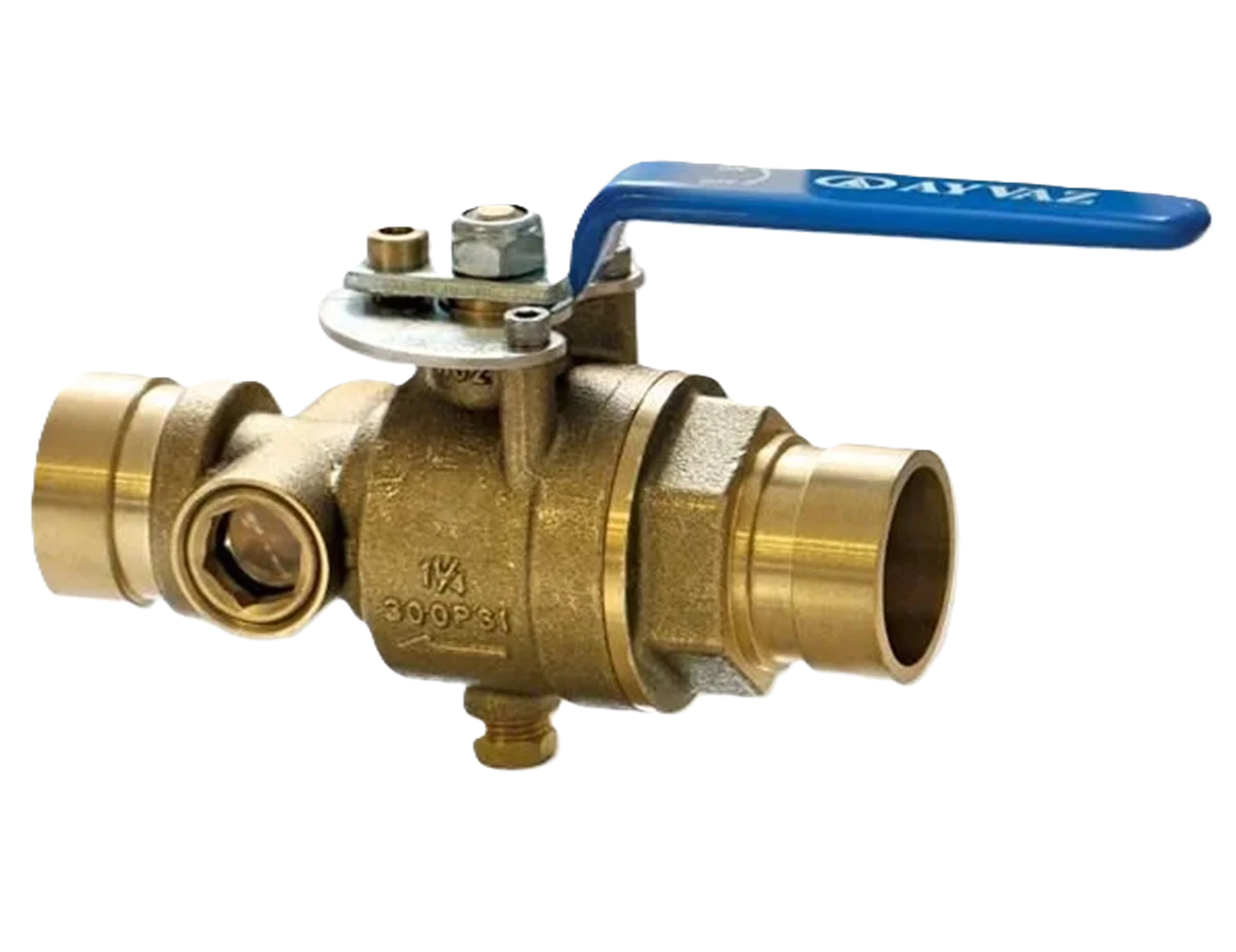 Ayvaz K-57 Yivli Test ve Drenaj Vanası 1 1/4''