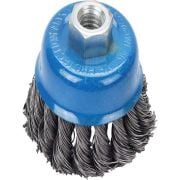 CTM BC-100 Burgulu Çelik Telli Çanak Fırça 100 mm