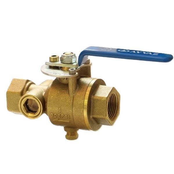 AYVAZ Test ve Drenaj Vanası K: 80 ORİFİSLİ 1''