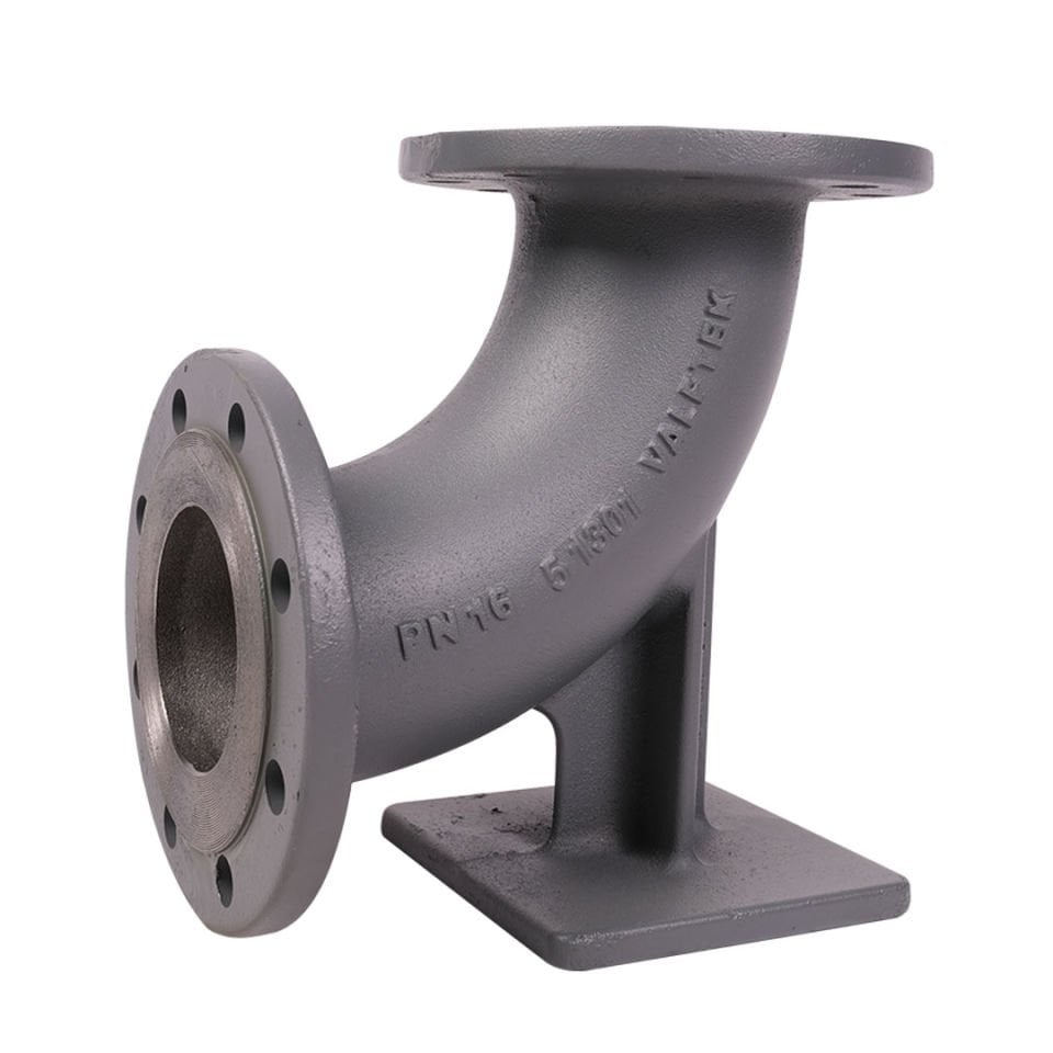 VALFTEK DN100 Yangın Hidrant Dirseği