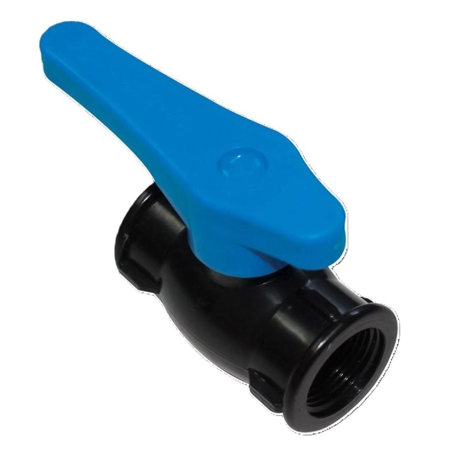 HAKAN Plastik Kaplin İç Dişli Küresel Vana 3/4'' - 3/4''