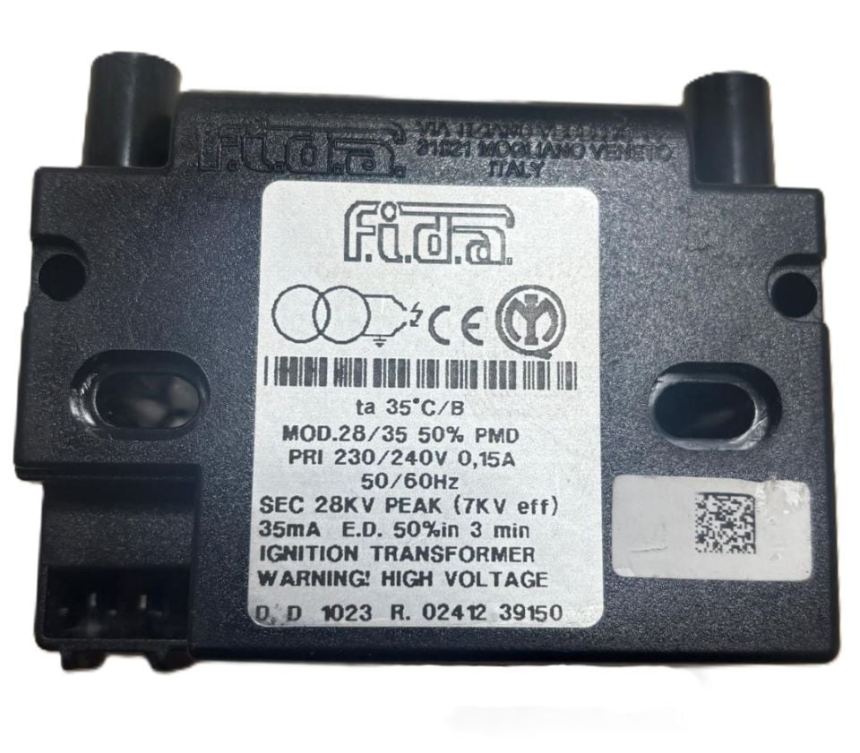 F.I.D.A. ENPBD31 1X28000V 50% Duty Cycle SRV. Ignition Transformer