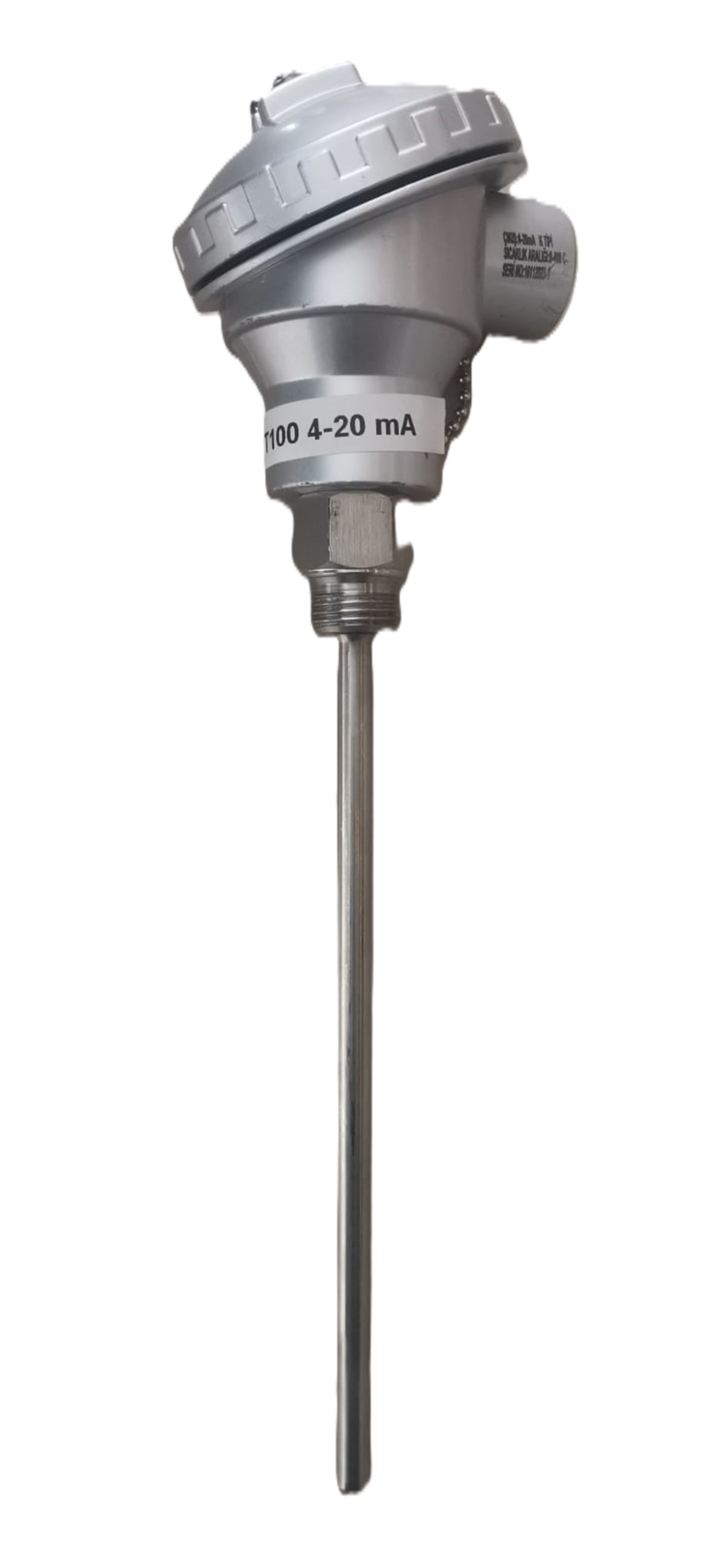 Sıcaklık Transmitteri 4-20 mA 400°C 20cm 1/2''