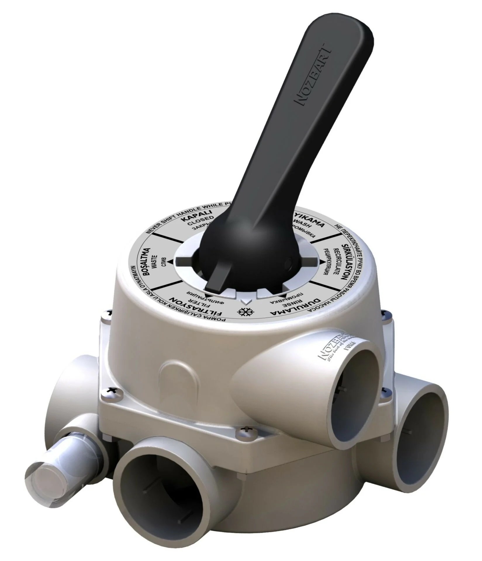 NOZBART Altı Yollu Vana 2''