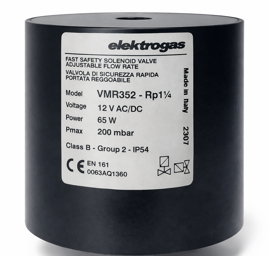 ELEKTROGAS VMR352 Bobin Rp 1 1/4'' 12V AC