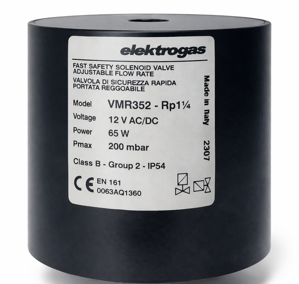 ELEKTROGAS VMR352 Coil Rp 1 1/4'' 12V AC | ORFA Industrial