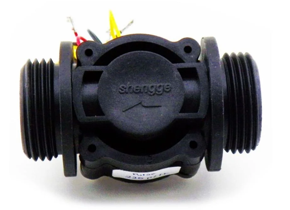Gentek GT-HZ25DN PVC Турбинен Дебитомер 1'' с Hall Effect сензор