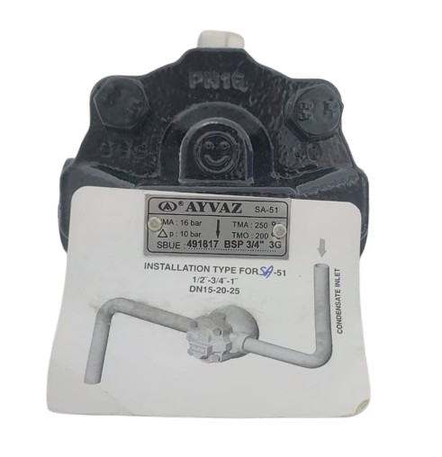 AYVAZ SA-51 Hava Devrelerinden Sıvı Atıcı PN16 1/2''