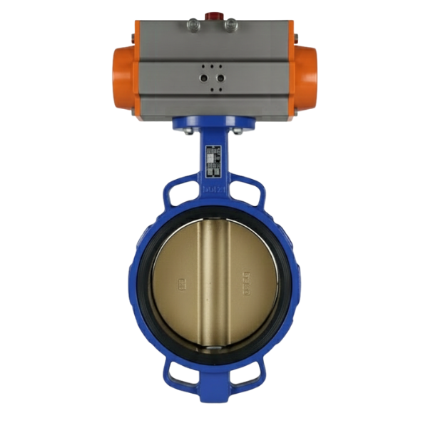 Ayvaz KV-17 Pneumatic Actuated Butterfly Valve