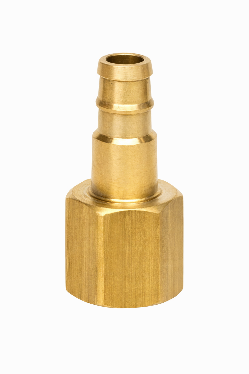 Sarı Pirinç Quick Kaplin Dişi Uç 26 Serisi 1/2''