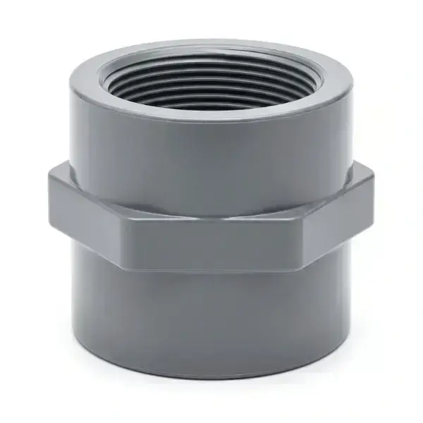 NOZBART PVC-U Yapıştırma Muflu İç Dişli Adaptör Ø63mm - 2''