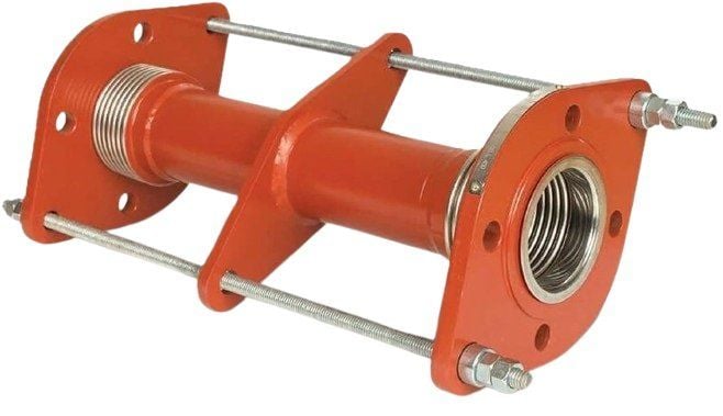 AYVAZ DLTKF-50 Limit Rod Type Expansion Compensator DN80