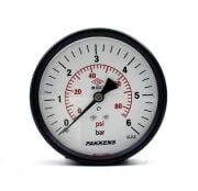 PAKKENS Arka Bağlantılı Manometre Ø100 mm 6 Bar 1/4''