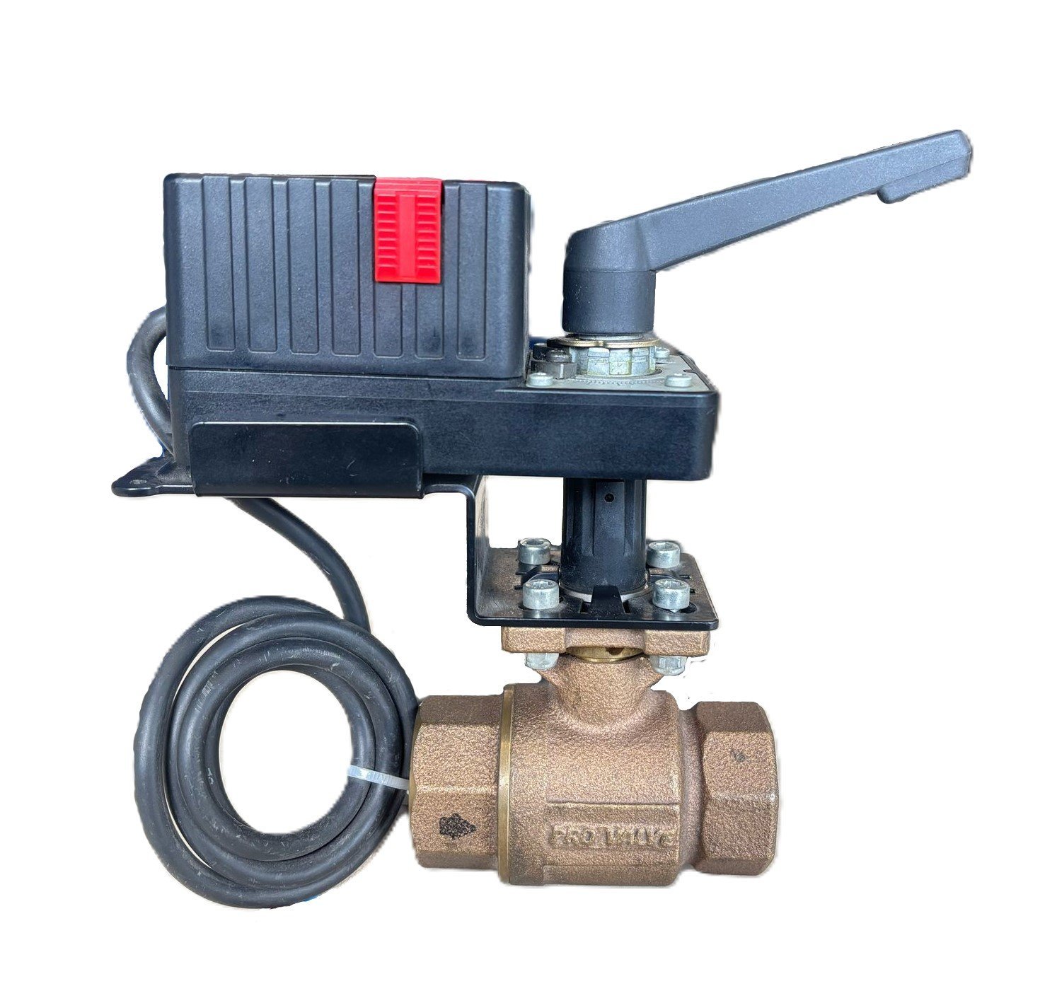 Elodrive Elektrik Aktüatörlü Bronz Küresel Vana 1'' PN40