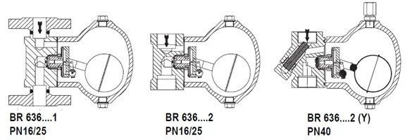 ARI CONA SC 42.636-2 Şamandıralı Sıvı Atıcı Dişli PN16 1/2''﻿