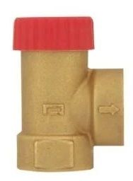 Pakkens Sabit Emniyet Ventili Dişi 1/2'' - 2,5 Bar