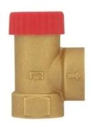 Pakkens Sabit Emniyet Ventili Dişi 1/2'' - 2,5 Bar