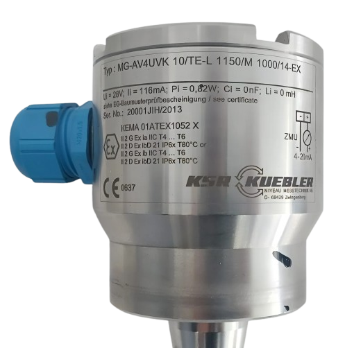 WIKA-KSR Kuebler FLM-S MG-AV4UVK Manyetik Seviye Transmitteri L:1000mm