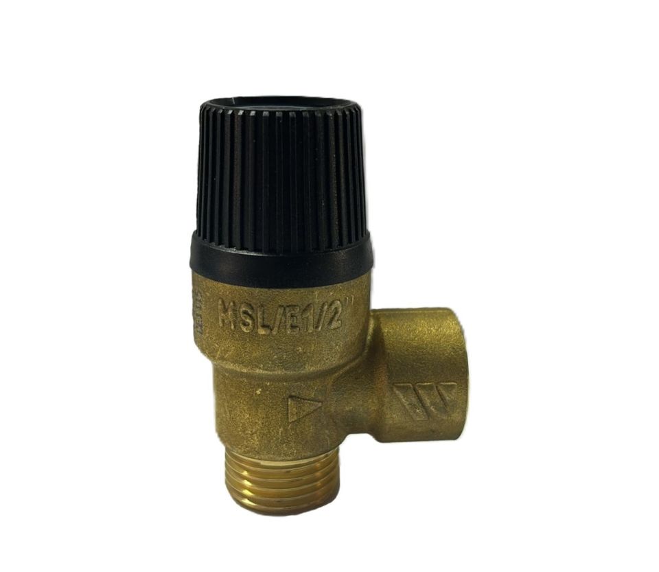 Fixed Adjustment Safety Valve 1/2''- 3 Bar 0206530 MSL/E