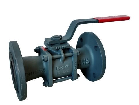 Küresel Vana Dn20 Pn16 Redüksiyon Geçişli 3 Parçalı VALFTEK