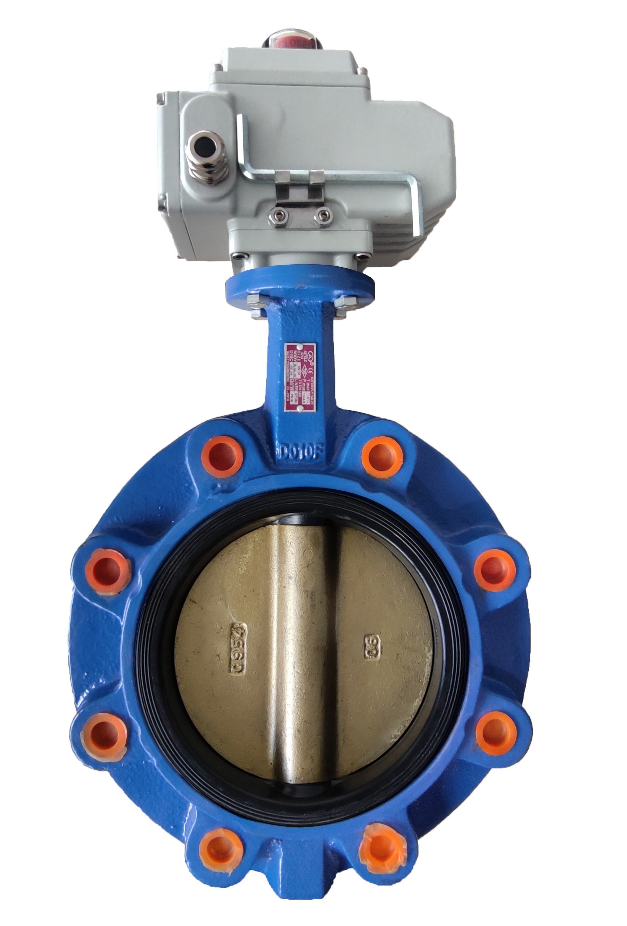 Lug Type Electric Actuated Butterfly Valve KV-18