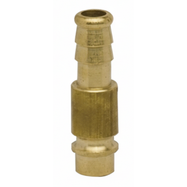 Yellow Brass Quick Coupling Hose End (0.21) 6mm