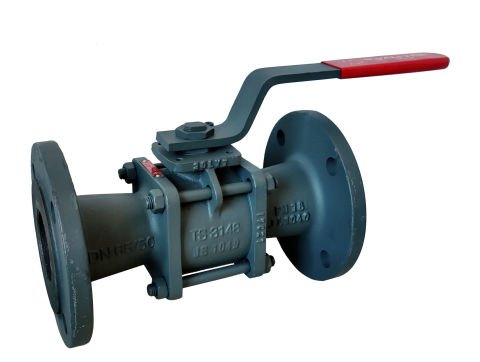 Küresel Vana Dn25 Pn16 Redüksiyon Geçişli 3 Parçalı VALFTEK