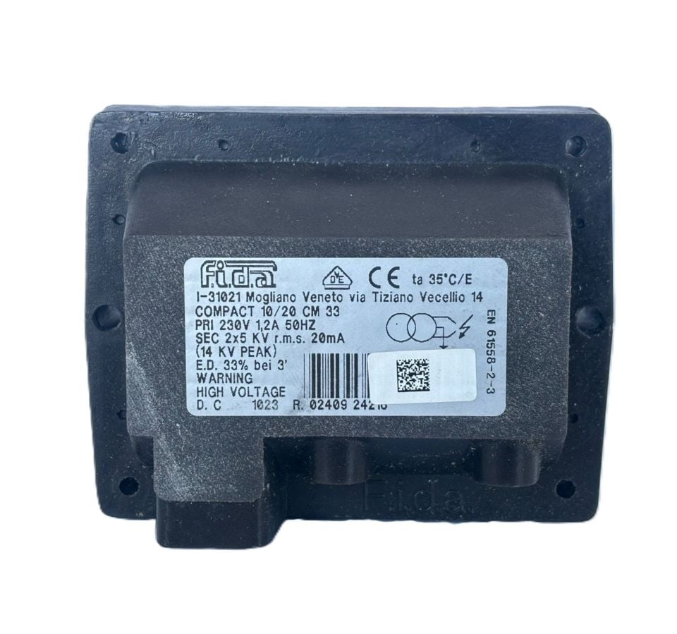 F.I.D.A. TE102D Ateşleme Trafosu 2x5000V 33%