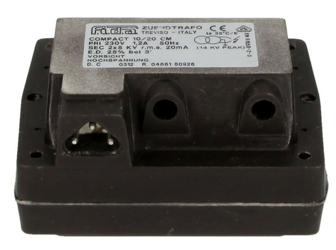 F.I.D.A. TF084D SP4I 8/20 PM 1X8000V Запалителен трансформатор 20% Навит