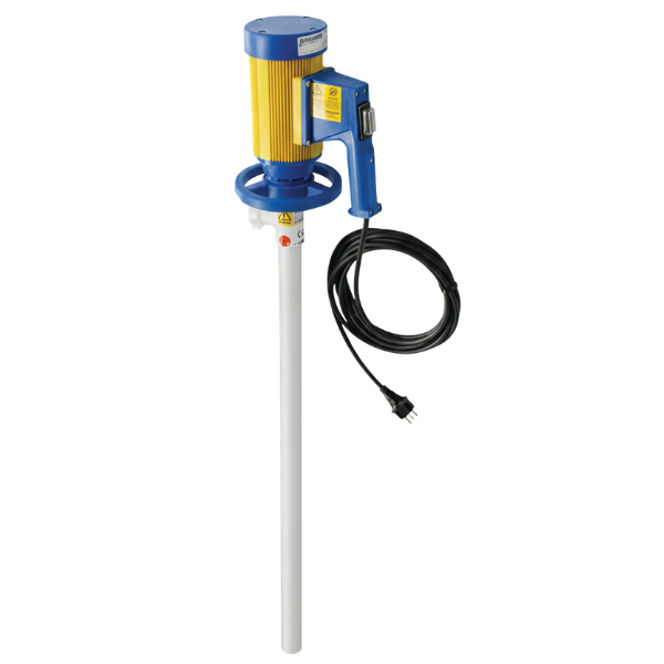 JESSBERGER Devir Ayarlı PVDF Varil Pompası 1000 mm