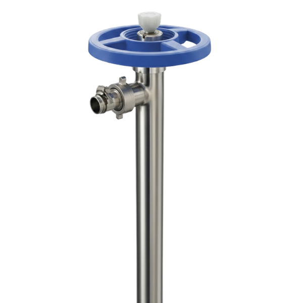 JESSBERGER JP-280 Devir Ayarlı Paslanmaz AISI316 Varil Pompası 825W 1000 mm