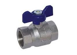 KONSAN Pirinç Küresel Vana 3/4'' PN25 Mavi