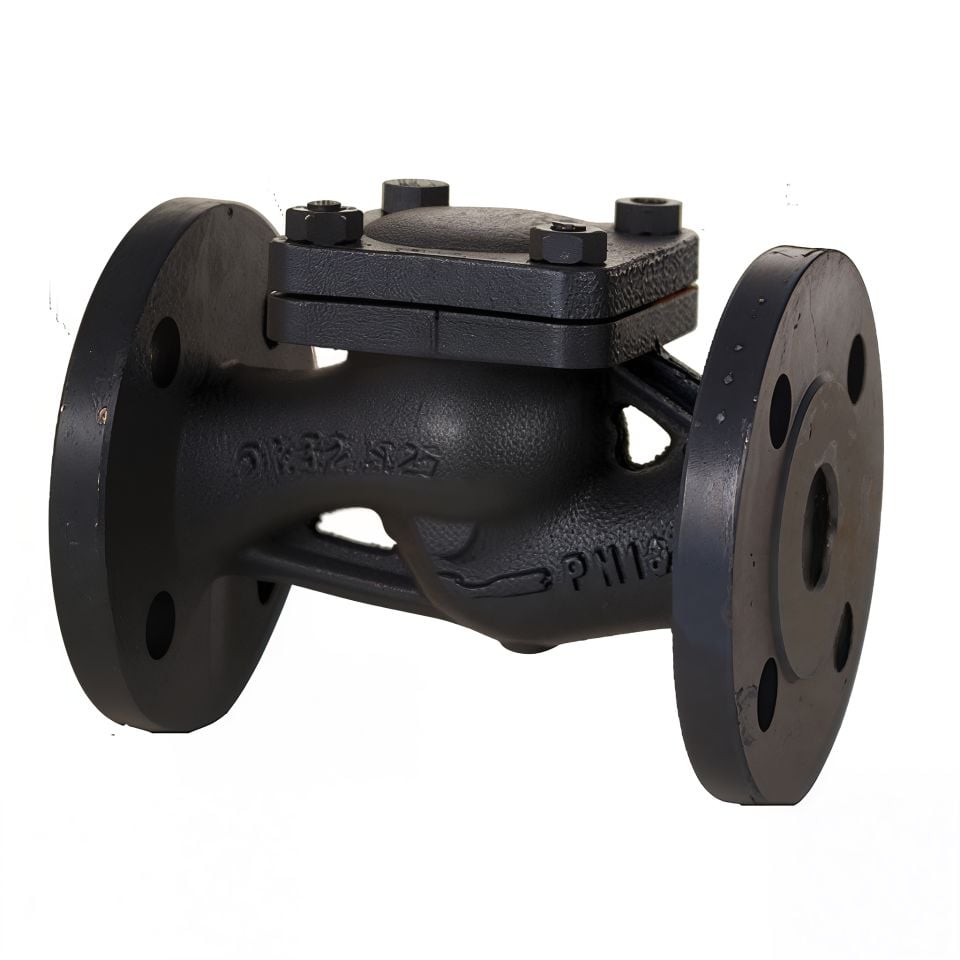 STS Flanged Lift Type Check Valve PN16 DN125
