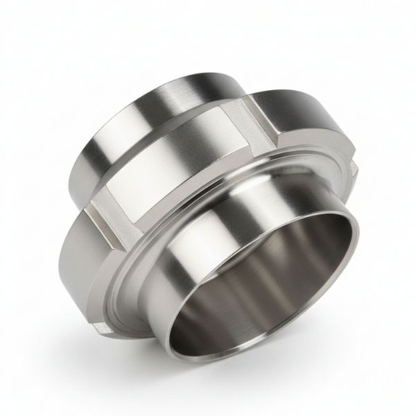 Paslanmaz Ay Anahtarlı Konik Rakor 304 Kalite 1 1/4''