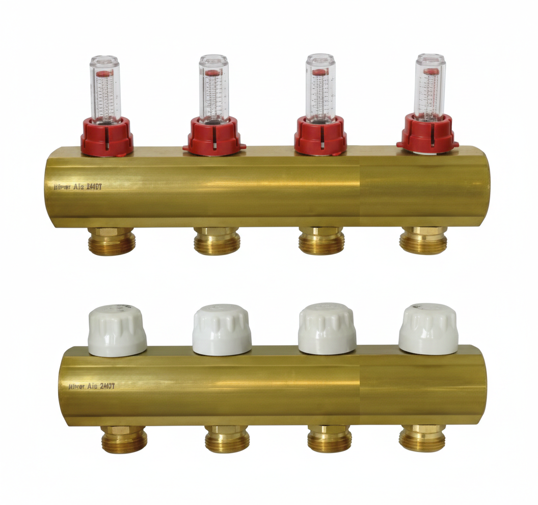 Eca Debimetreli Kollektör Seti 4'lü 1'' 601026099