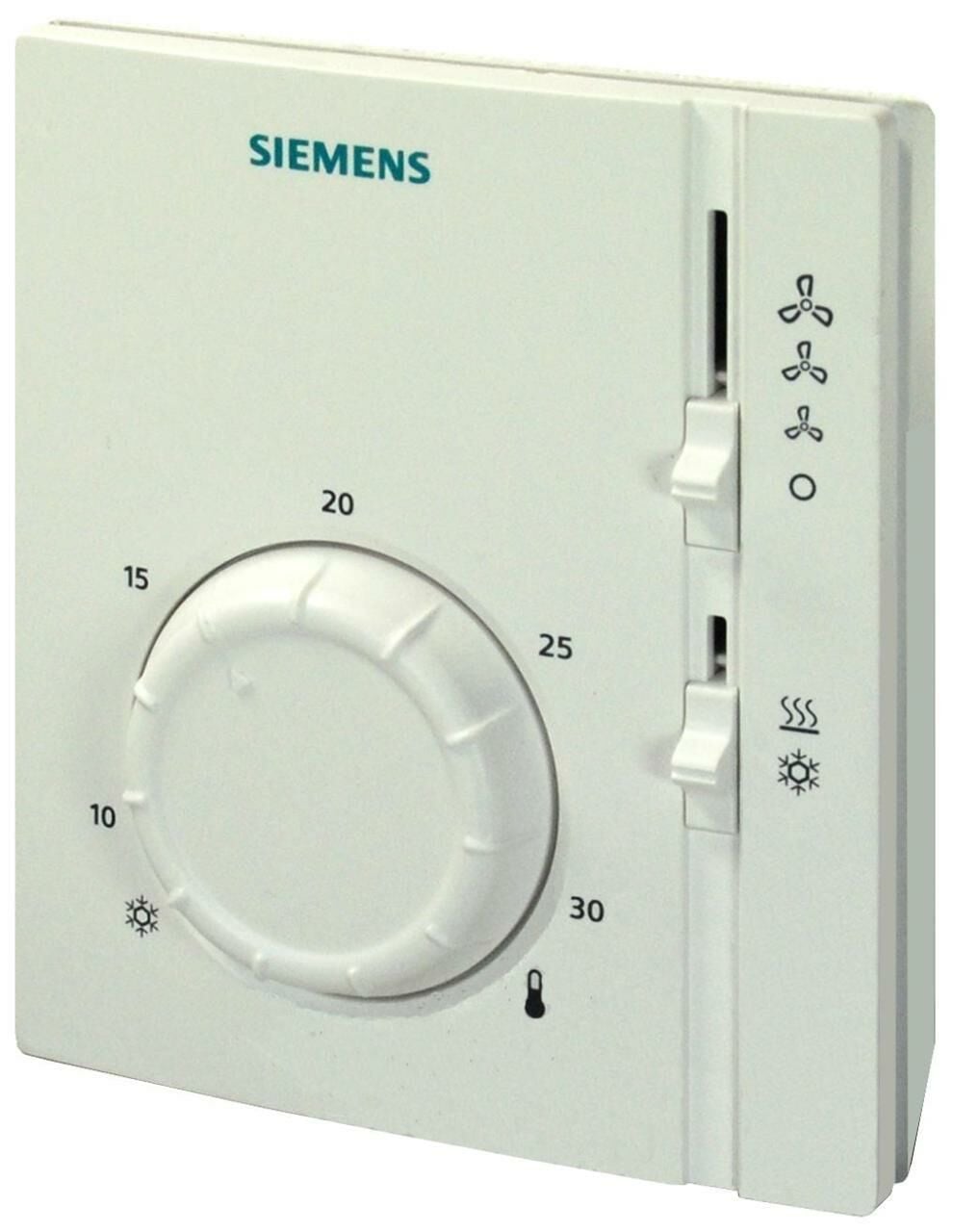 Siemens RAB11 Fan Coil Thermostat for 2-Pipe Systems