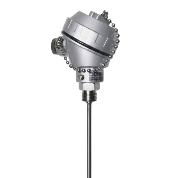 EMKO RTKR-M06-L200.2 head-type thermocouple PT100, 200mm immersion length, 1/2'' threaded connection