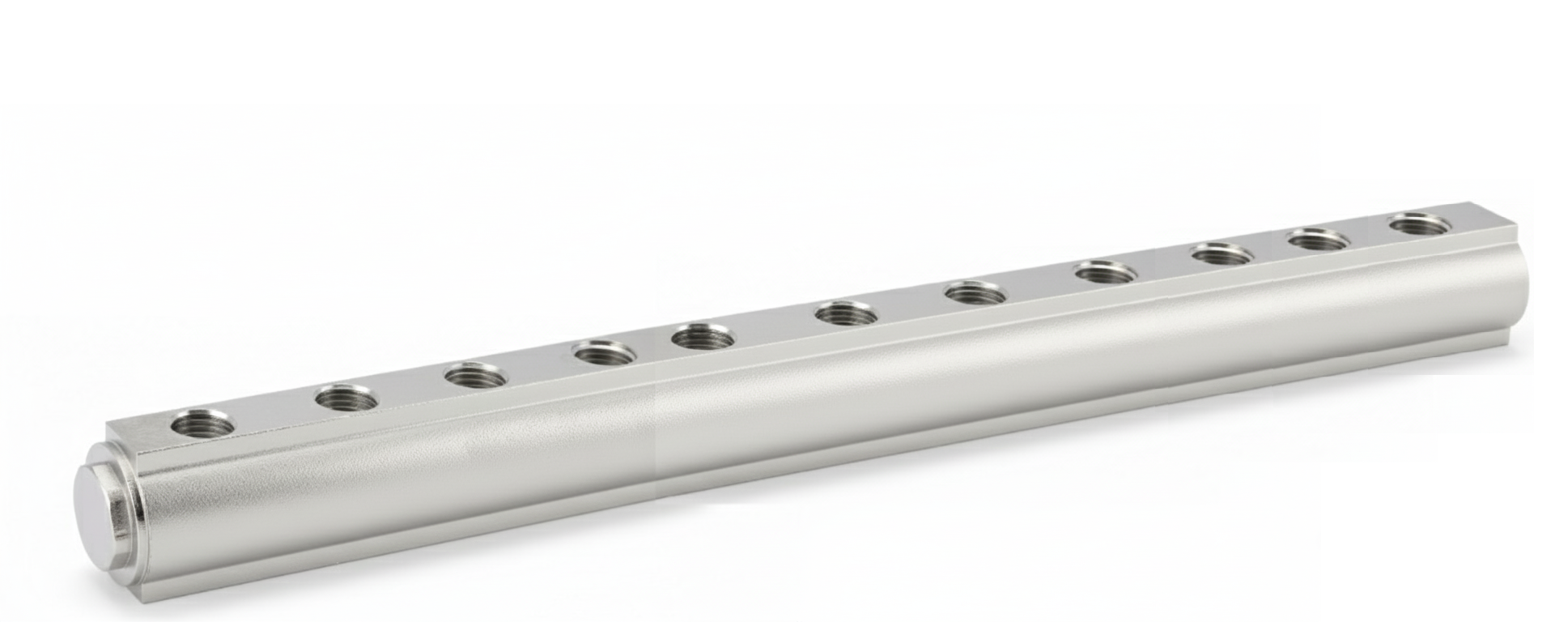 KONSAN Вътрешно резбован кух месингов колектор, 11-пътен, 1''