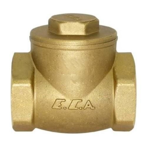 ECA Brass Swing Check Valve 1/2'' PN16