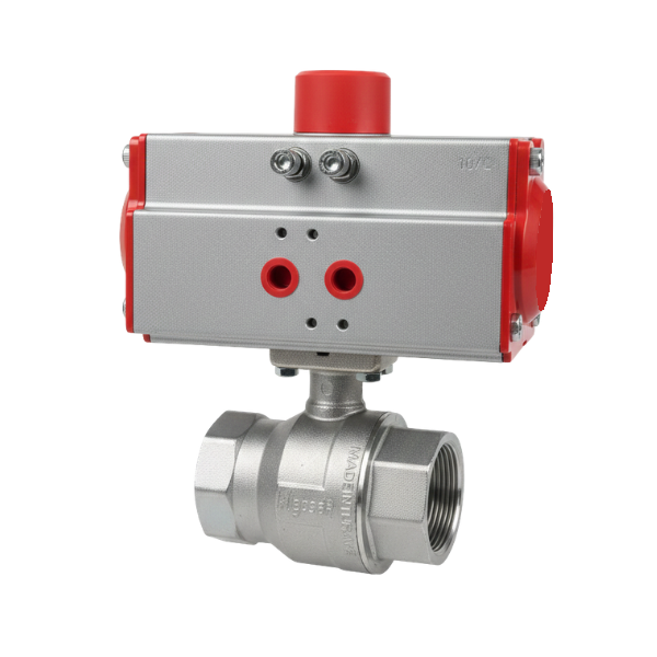 Klepsan Actuated Brass Ball Valve 1 1/2