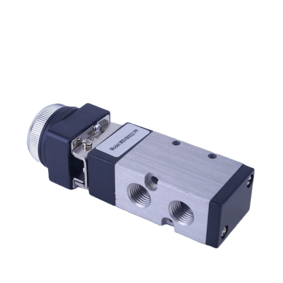 MAXTOR Пневматичен бутонен пружинен клапан 1/4'' 5/2 MSV86522PP