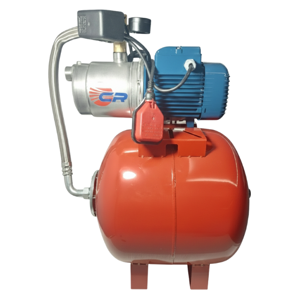PEDROLLO 4CPm 80X Paket Hidrofor 50 Litre Yatay Tanklı 0.75 HP