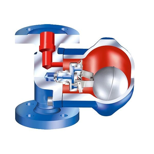 ARI CONA SC 44.634-2 Float Trap Thread PN25 1/2''