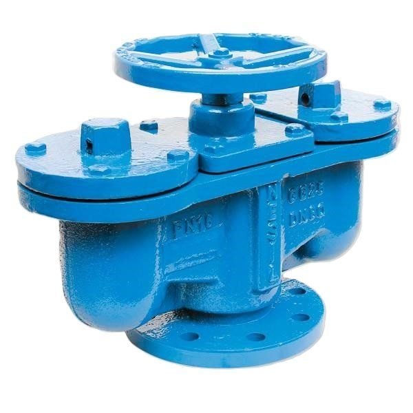 AYVAZ Çift Küreli Vantuz PN16 DN125