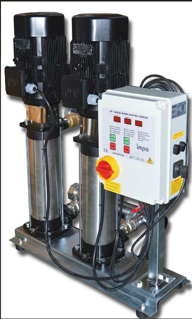 İMPO NCV 10/08 X 2 Pompalı Paket Hidrofor 3hp