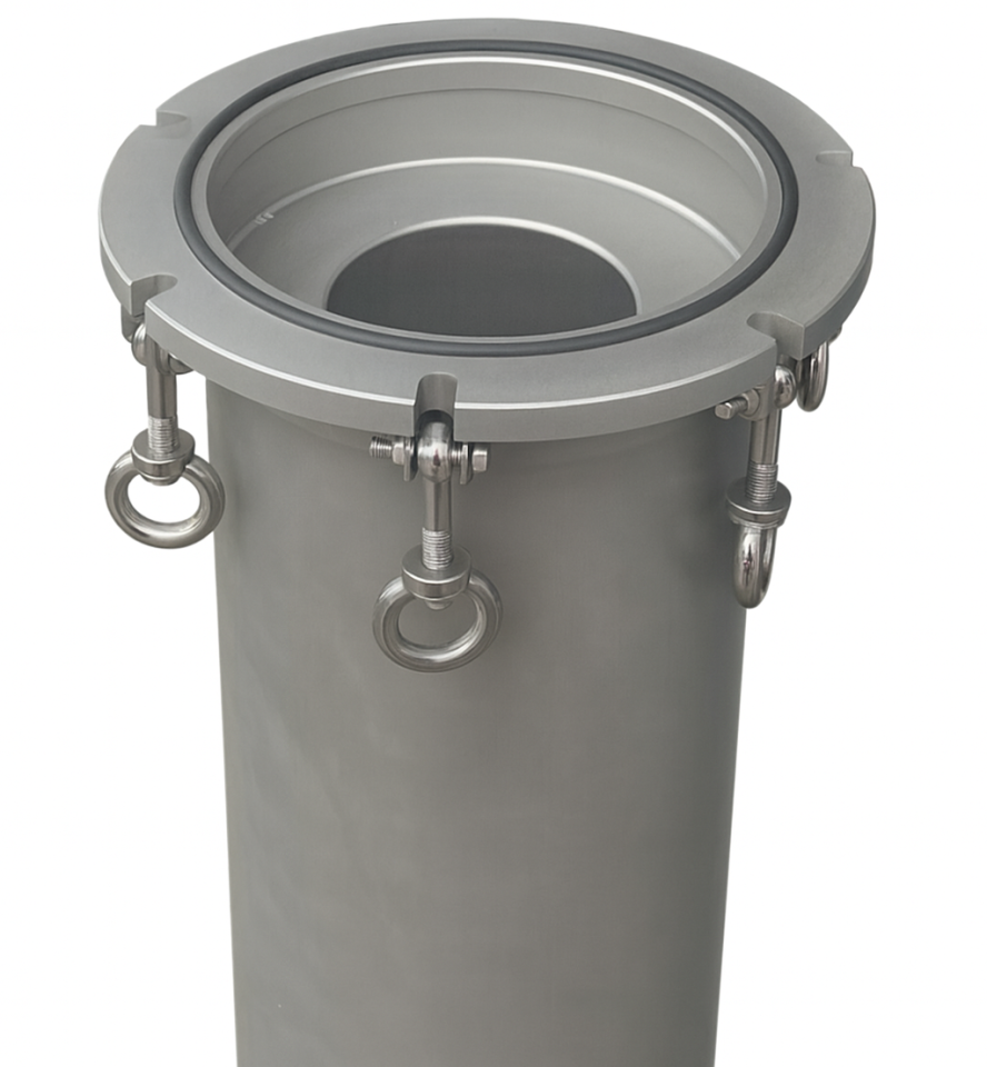 40'' Bigone Paslanmaz Boş Filtre Kabı