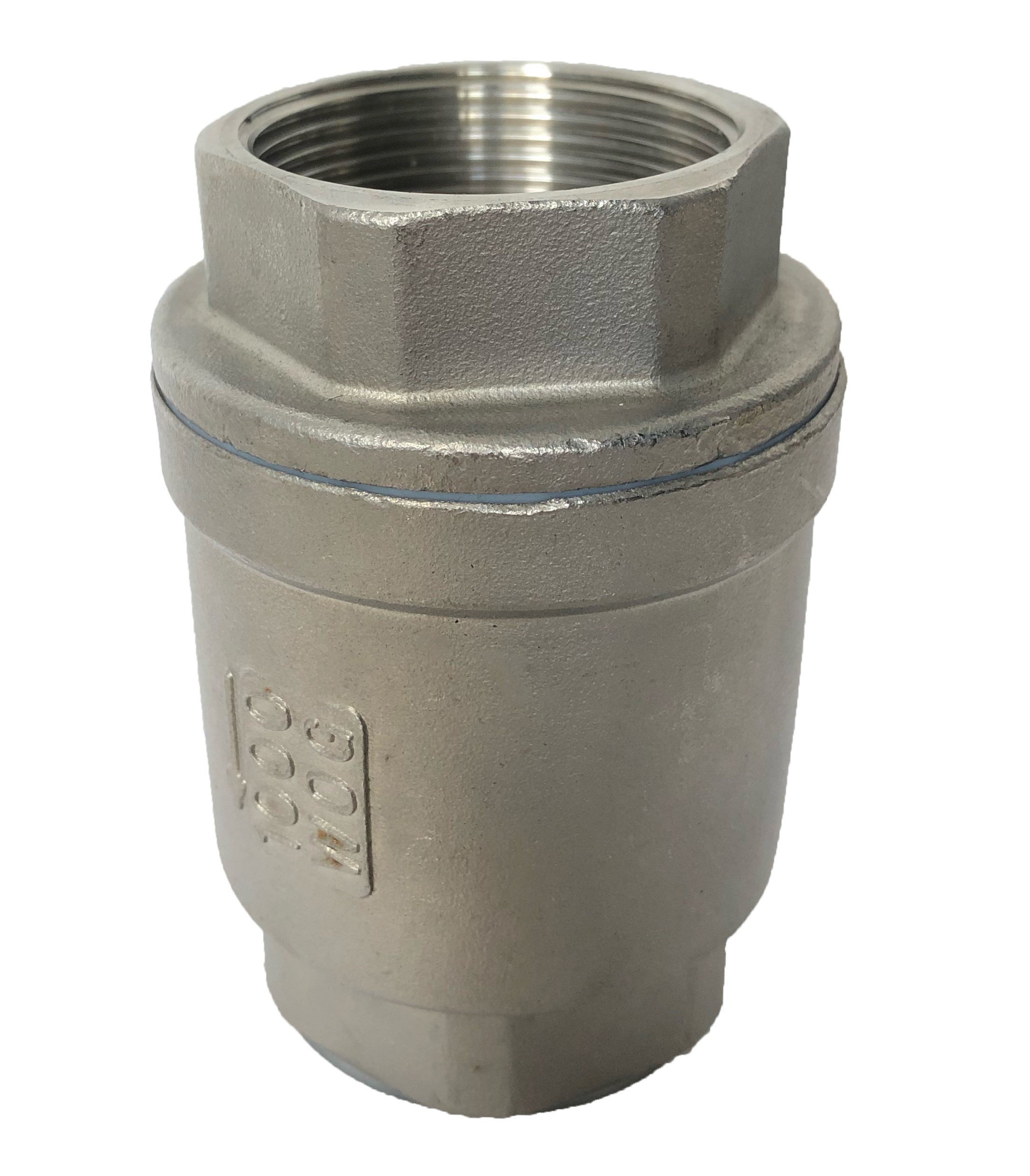 Paslanmaz Yaylı Çekvalf AISI 304 3/8''