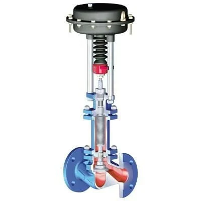 ARI-STEVI 12.405 Pnömatik On-Off Kontrol Vanası Dn65 PN16