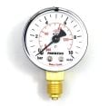 PAKKENS Alt Bağlantılı Manometre Ø50mm 10 Bar 1/4''