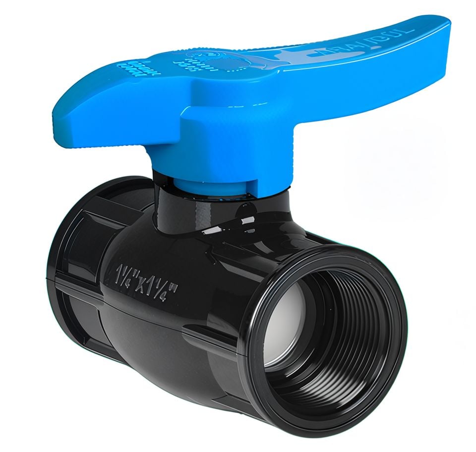 PVC İç Dişli Küresel Vana 3/4'' X 3/4''